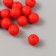 Busina silicone "Round" red d = 0.9 cm