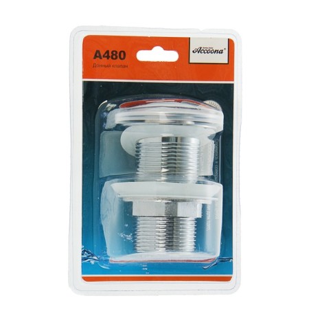 Automatic ACCOONA A480 release, for a washbasin without overflow-2