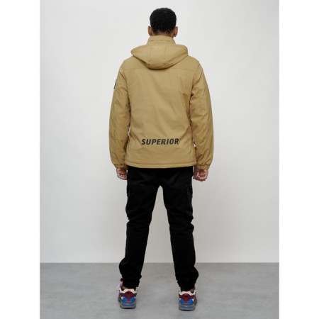 Sports male jacket, size 56, beige color-3