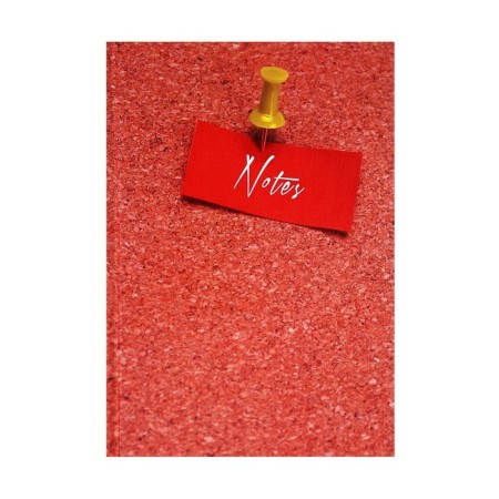 Note book A5, 100 sheets in the NOTES cage, solid cover, glossy lamination