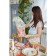 Towel "Ethel" Maki 40x73 cm, 100% HL, Rogozhka 160 g/m2