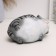 Piggy bank "Cat fat man on the side" Gray, 8x14x10cm