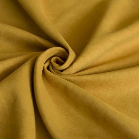 Set of curtains "Kim", size 200 x 270 cm - 2 pcs, mustard