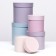 A set of round boxes No. 87, 5 in 1 "Mlanie" 23 x 23 - 13.5 x 13.5 x 13.5 cm