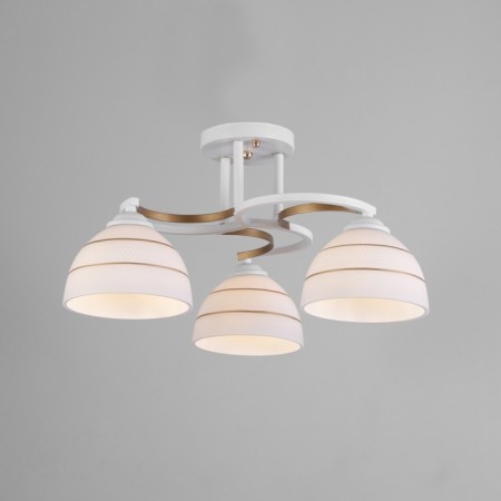Rina chandelier 3he27 40W white-gold 44x44x17.5 cm-1