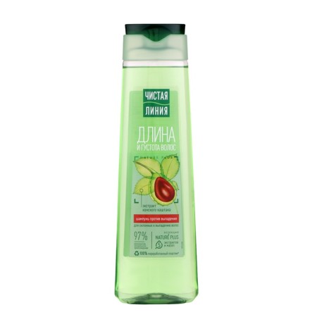 Hair shampoo clean line “Against falling out”, horse chestnut, 400 ml