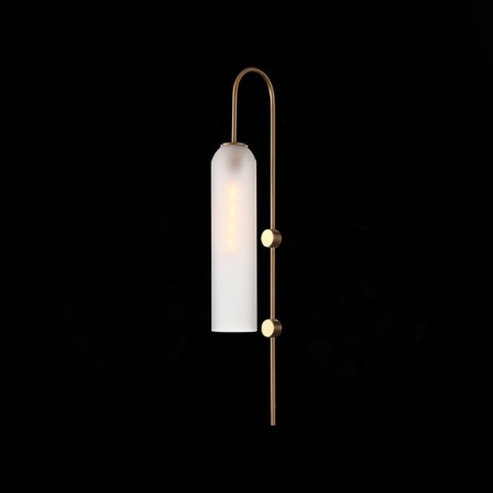 Wall lamp ST LUCE. SL1145.351.01. Callana. 1x60 watts, E27, 10x78 cm, brass color-1