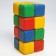 Set of colored cubes, 16 pieces, 12 x 12 cm