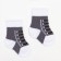 Noski children's terry, gray color, size 8