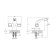 Mixer for the Rush Pioneer Pi7950-11 sink, two-wound, chrome
