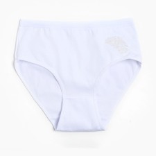 Panties female color white, size 50-52
