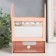 Organizer Casket Plastic "Laconism" pink 12x14.2x21 cm