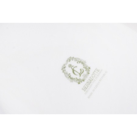 BERNADOTTE bread dish, decor "Wild rose, gold layer", 34 x 20 x 6.5 cm-1