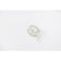 BERNADOTTE bread dish, decor "Wild rose, gold layer", 34 x 20 x 6.5 cm