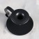 Metal “Classic” candlestick, one candle, 11 x 6 cm, black