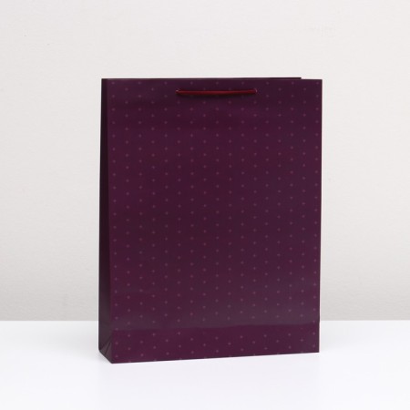 Gift Package "Rombs on Bordeaux" 33 x 42.5 x 10 cm
