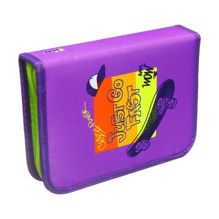 Penal 1 section, 140 x 200 x 40 mm, 2 folding strips, fabric, PCT 09-20 "Skate graffiti"-2