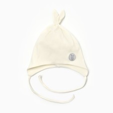 Baby hat, vanilla color, size 44-46 (9-12 months)