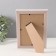 Photo frame plastic 10x15 cm "Striped texture" Oliva, white 13.3x18.8 cm