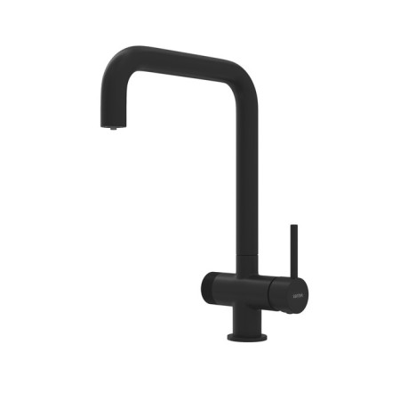 Santek's kitchen mixer "Tesio", with a filter connection, black matte