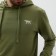 Men's sweatshirt with a hood Mist Men’s Casual Size 54, Green