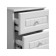 Covereign cabinet "Monaco", 402 × 434 × 445 mm, white color