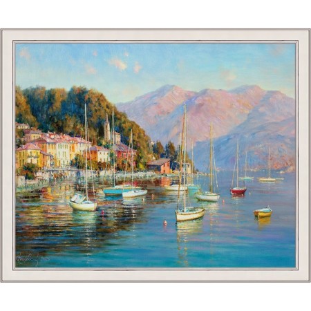 Reproduction of the picture "Morning Light", 40x50 cm, frame 45-a355
