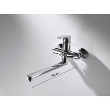 Bravat Alfa F6120178CP-01L bath mixer, with long surge