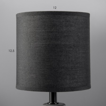 Radiy table lamp E14 40W Black 12.5x12.5x30cm Risalux-4