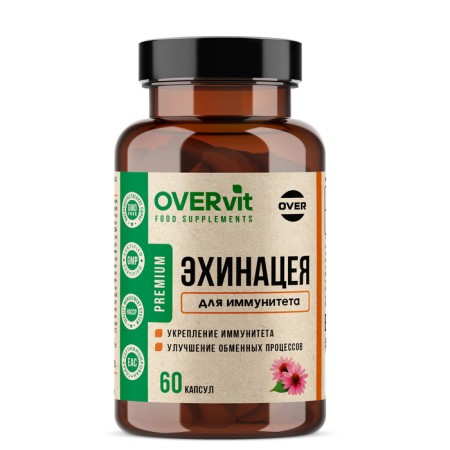 Echinacea Overvit, 60 capsules