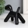 Souvenir Polystone "Dog" Black 10x7.8x5.4 cm