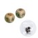 Dice play "Game time", 2 x 2 cm, 2 pcs