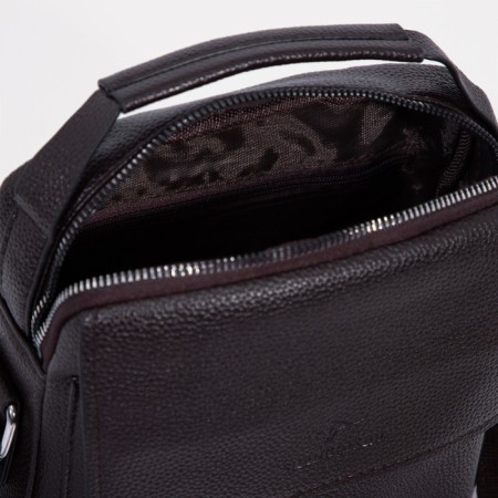Male bag, brown color-5