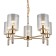 Suspended chandelier Dronero E27 300W