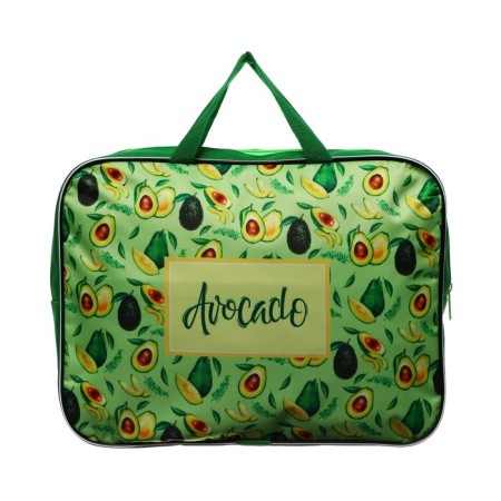 Folder with handles textile A4, 350 x 270 x 70 mm, calligrata "avocado"-10