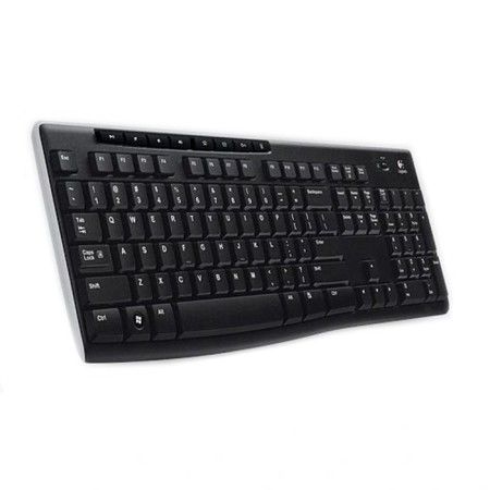 Logitech K270 Black/White USB wireless wireless Multimedia (920-003757)