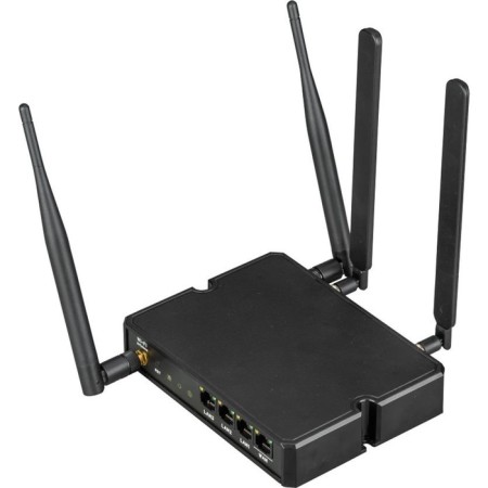 Wireless Tricolor router TR-3G 4G, -router-02, 100 Mbps, 3G/4G, 4 ports, black-1