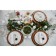 Porcelain dining porcelain Magistro "leaf", d = 25.8 cm, white color