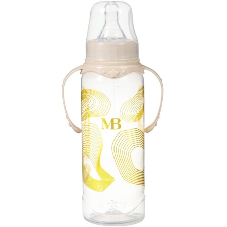 Bottle for feeding "M&B", 250 ml cylinder, with handles-2