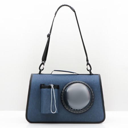 Board-carrier with organizer and porthole, 43 x 24 x 28 cm, blue-1