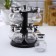 Set for glass spices on the stand "Babble", 18 × 18 × 22 cm, 12 pcs