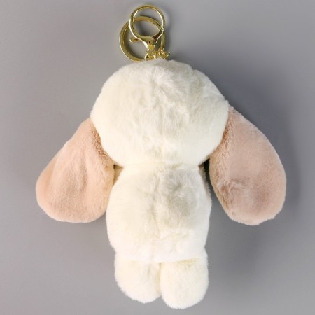 Soft toy "Bunny" on a key fob, 12 cm-2