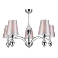 Ceiling lamp 5x40W E14, size 68x68x47.5 cm