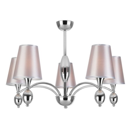 Ceiling lamp 5x40W E14, size 68x68x47.5 cm