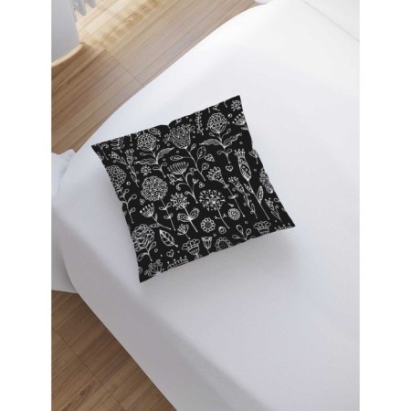 Decorative pillowcase "Night of flowers", on a zipper, size 45x45 cm-1
