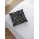 Decorative pillowcase "Night of flowers", on a zipper, size 45x45 cm