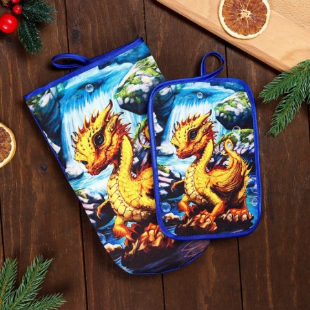 Set "Dragon", Take and Mittens, Fig. 1