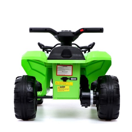 Electric car "ATV", green color-3