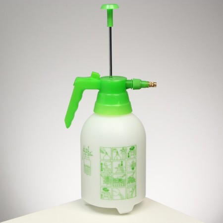 Pompoval sprayer, 2 l, ABS plastic, Greengo-4