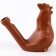 Ceramic “cockerel” whistle for painting 3.5 × 6.5 × 6.2 cm